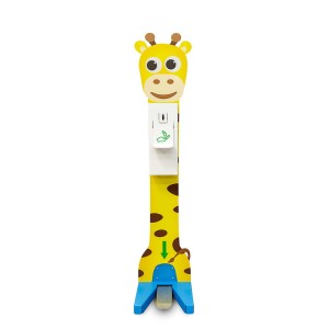 Stazione disinfettante - dispenser a pedale per bambini con motivo