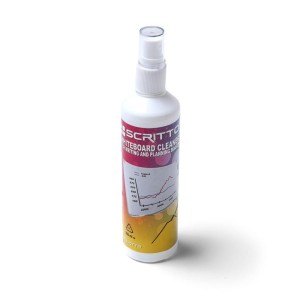 Liquido detergente per lavagna cancellabile