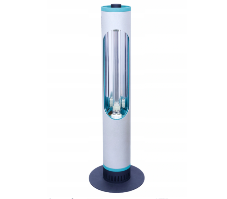 Przepływowa lampa bakteriobójcza 36F UV-C oczyszczacz dezynfekator sterylizator powietrza UV-C