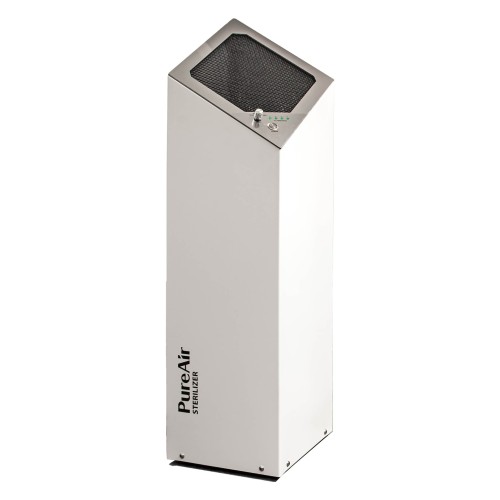 Oczyszczacz powietrza PureAir UV-C - Biały - Profesjonalny Przepływowy Sterylizator Oczyszczacz Powietrza