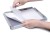 Ramka zatrzaskowa KRAST A3 (29,7 x 42,0 cm) aluminiowa srebrna z ostrym prostym narożnikiem i certyfikatem trudnopalności rama ramka plakatowa OWZ ścienna na plakat na zdjęcia profil 25 mm
