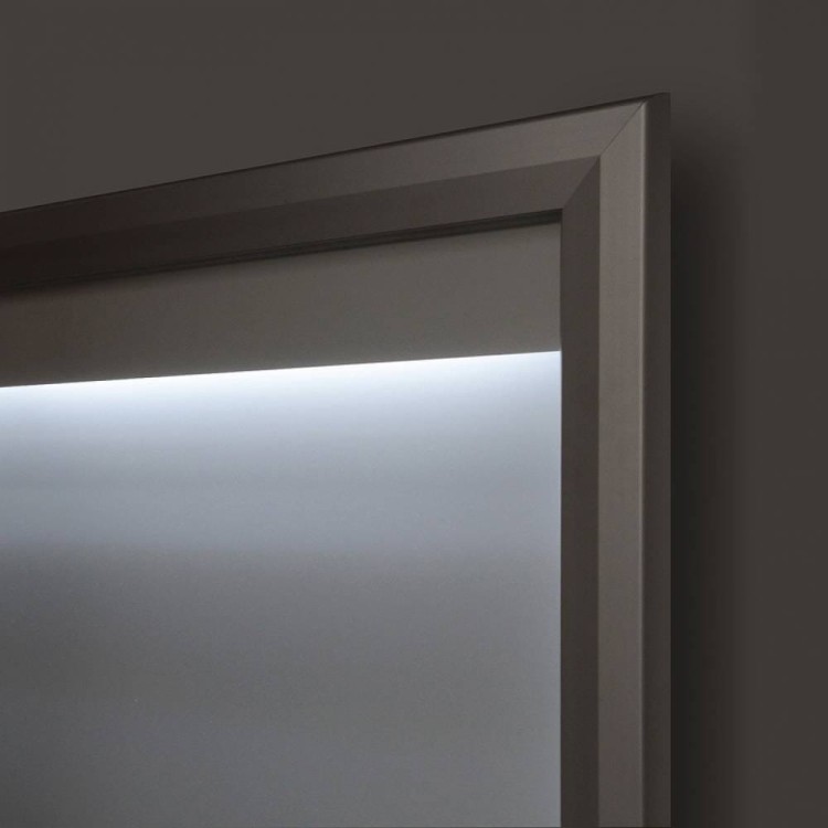Zewnętrzna gablota magnetyczna ILLUMO 8xA4 102x86 cm z podświetleniem LED zamykana na kluczyk do użytku zewnętrznego gablota zewnętrzna gablota ogłoszeniowa gablota informacyjna tablica ogłoszeń tablica informacyjna