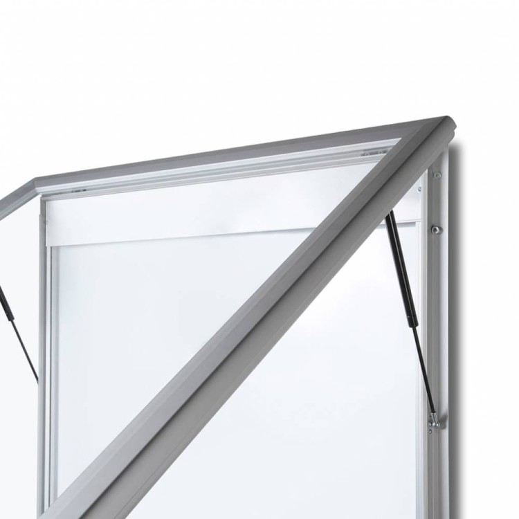 Zewnętrzna gablota magnetyczna ILLUMO 21xA4 168x116 cm z podświetleniem LED zamykana na kluczyk do użytku zewnętrznego gablota zewnętrzna gablota ogłoszeniowa gablota informacyjna tablica ogłoszeń tablica informacyjna
