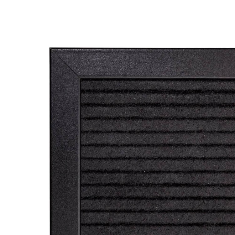 Czarna tablica literowa 30 x 30 cm z czarną ramą do użytku wewnętrznego wewnętrzna tablica literowa ogłoszeniowa tablica informacyjna tablica ogłoszeń