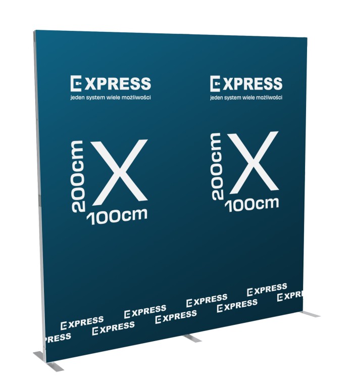 Express zestaw ścianek 200x200 cm