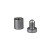 Dystans montażowy 19mm Ø Aluminium Srebrna Satyna 19x19