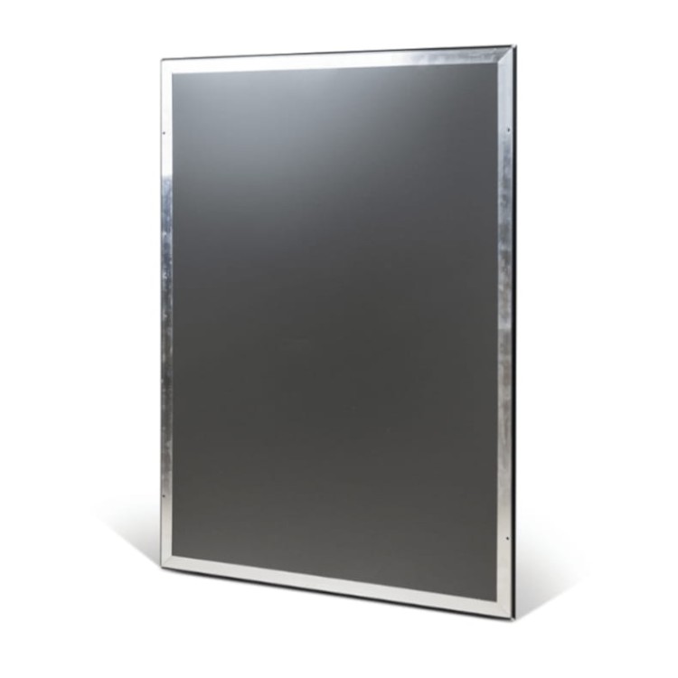 Ramka plakatowa OWZ B2 (70 x 50 cm) aluminiowa czarna z prostym narożnikiem rama ramka plakatowa OWZ ścienna na plakat na zdjęcia profil 25 mm