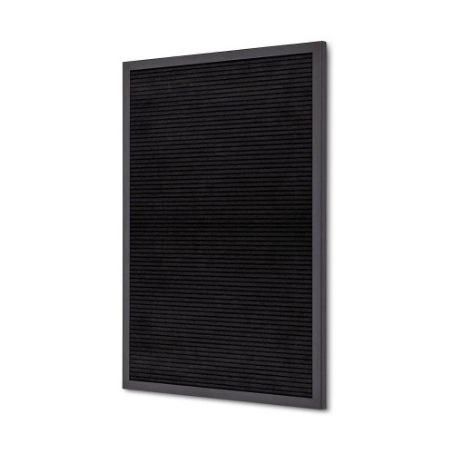 Czarna tablica literowa 40 x 60 cm do użytku wewnętrznego w zestawie z literami wewnętrzna tablica literowa ogłoszeniowa tablica informacyjna tablica ogłoszeń