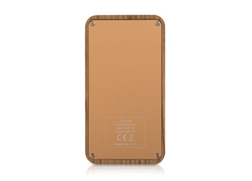Power bank VIOUR 4000 mAh brązowy