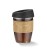 Kubek szklany SKLO 380 ml czarny