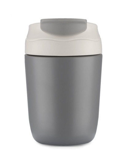 Kubek termiczny DOPPIO 360 ml popielaty (szary)