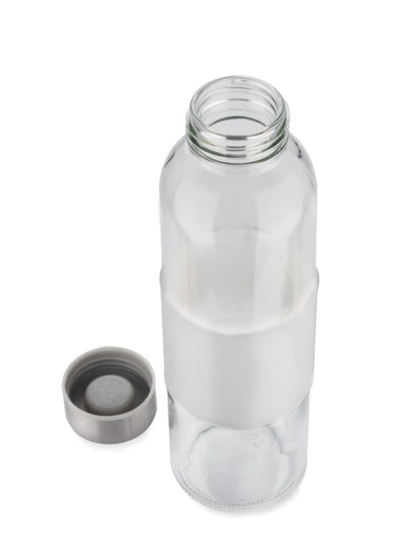 Butelka szklana GLASSI 480 ml biały