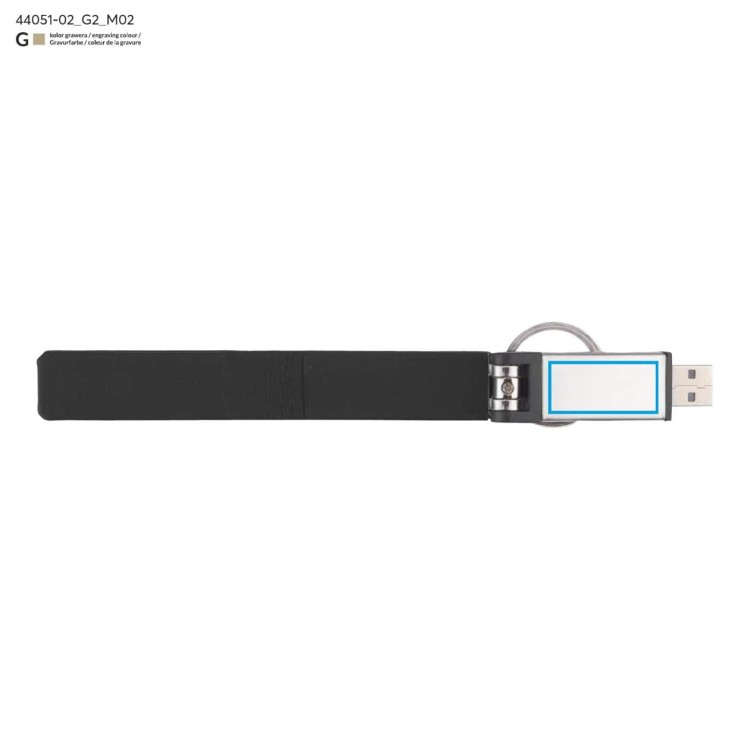Pamięć USB BUDVA 8 GB czarny