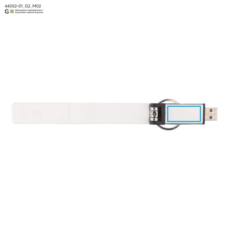 Pamięć USB BUDVA 16 GB biały