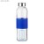 Butelka szklana GLASSI 510 ml niebieski