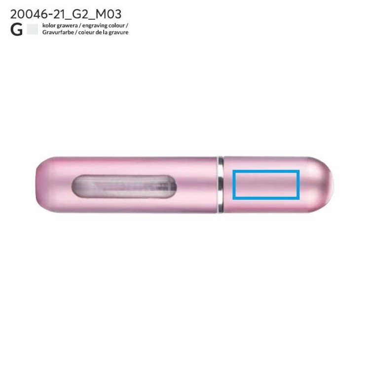 Mini perfumetka LIMA 5 ml różowy