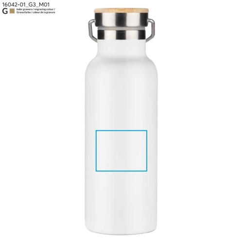 Butelka termiczna KAAN 500 ml biały