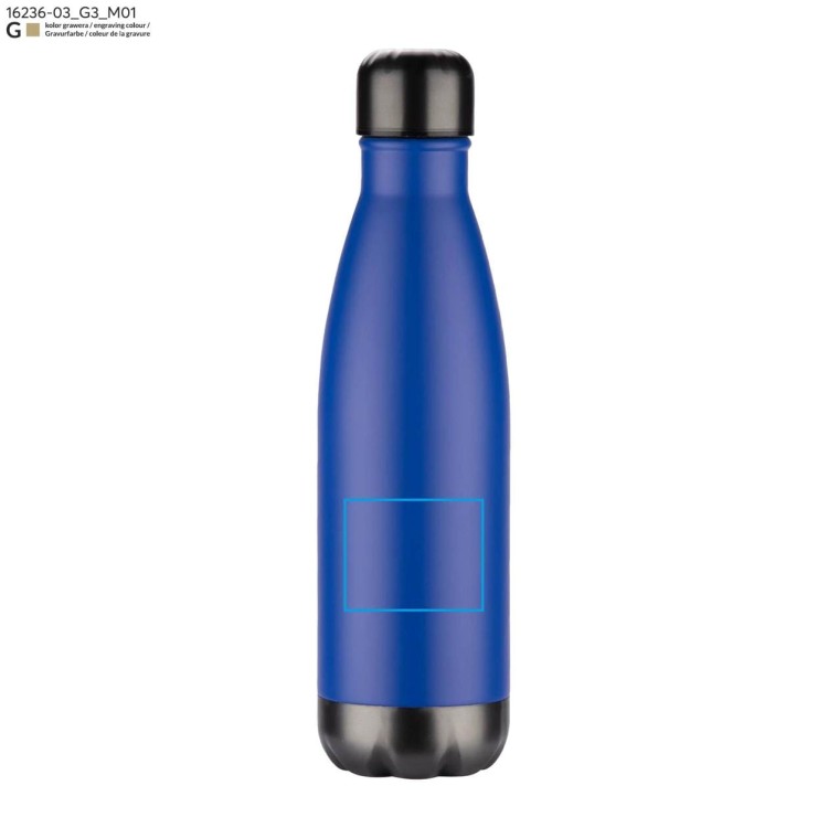 Butelka termiczna 500 ml WATRO niebieski