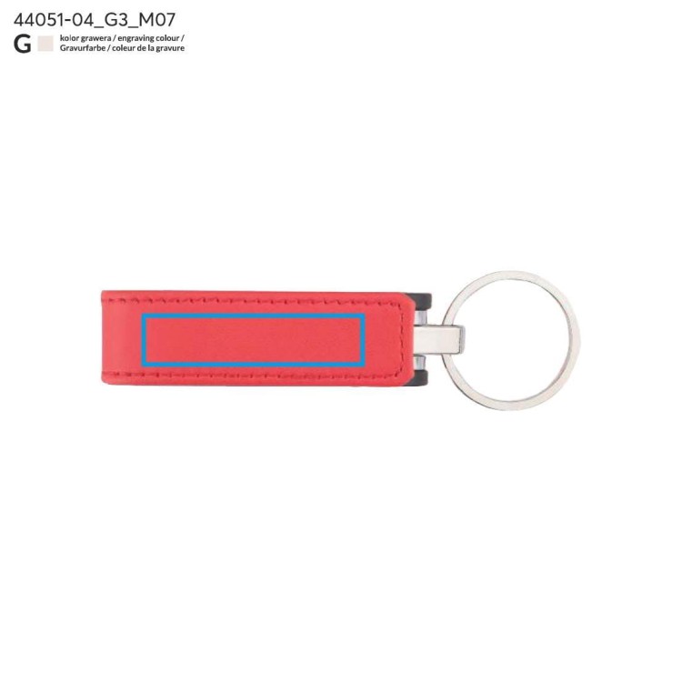 Pamięć USB BUDVA 8 GB czerwony