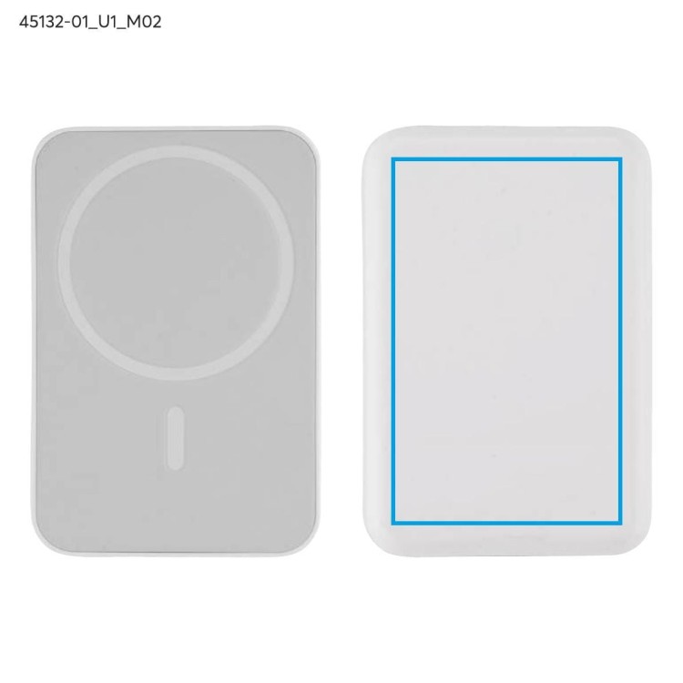Power bank PRESTI 5000 mAh 18W biały