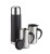 Zestaw upominkowy ACON (Termos 500ml, 2 kubki 260ml) srebrny