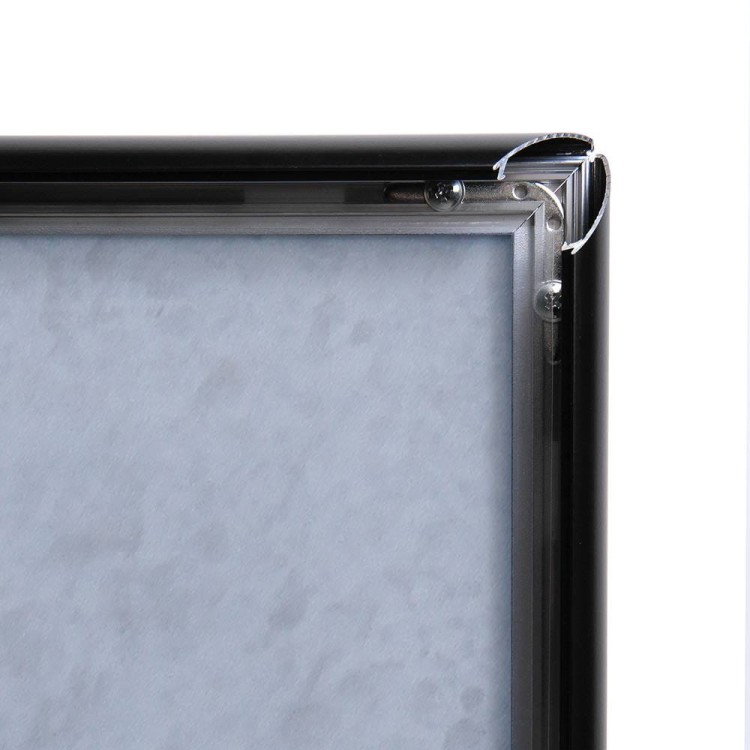 Stojak na menu A3 czarny stojak prezenter na kartę menu stojak informacyjny prezentacyjny z ramką A3 do restauracji gastronomii do hotelu stojak na plakat Menu Board