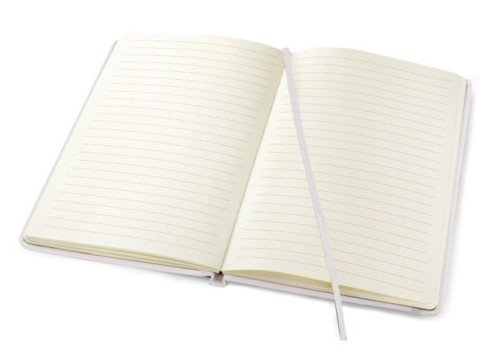 Notes VITAL A5 biały z logo