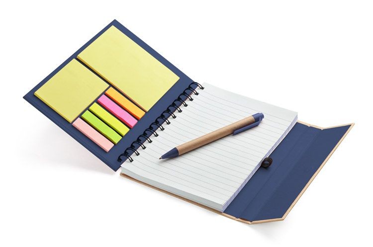 Notes MAGO B6 granatowy z logo