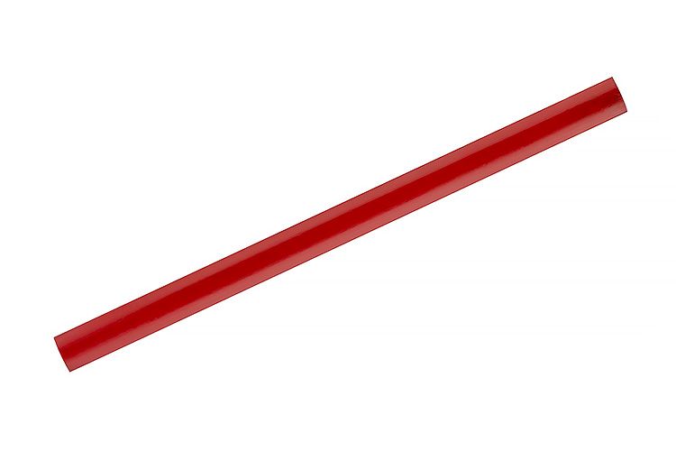 Ołówek stolarski BOB czerwony z logo