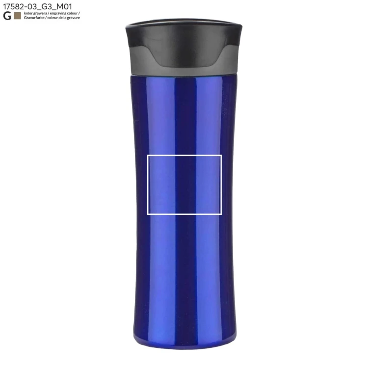 Kubek termiczny ARCTIC 400 ml niebieski