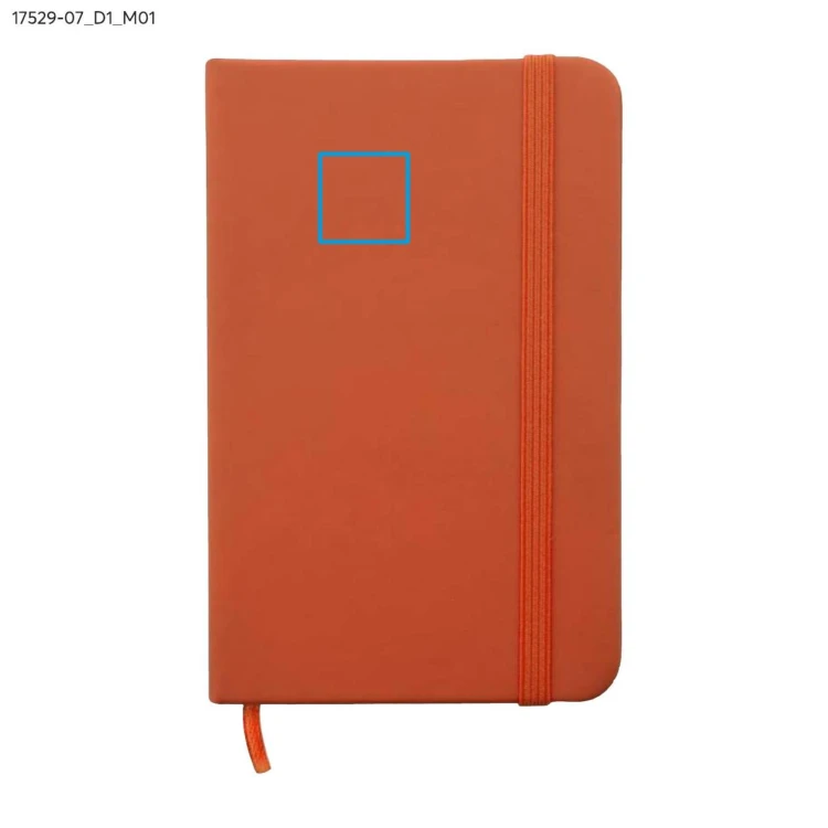 Notes VITAL A6 pomarańczowy