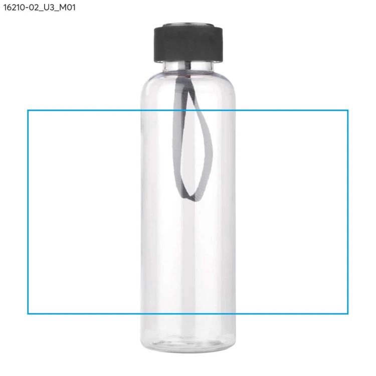 Butelka CLEAR 500 ml czarny