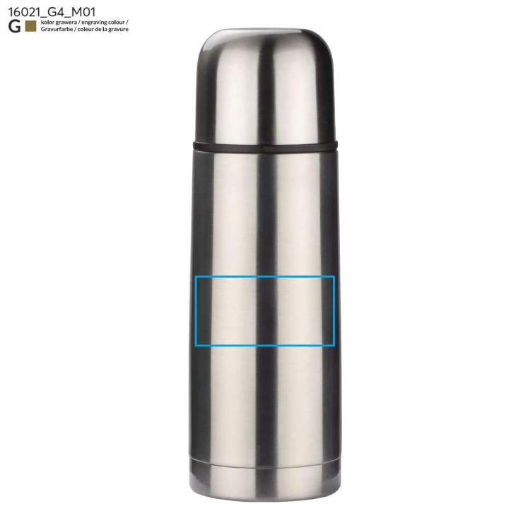 Termos SVEN 350 ml srebrny
