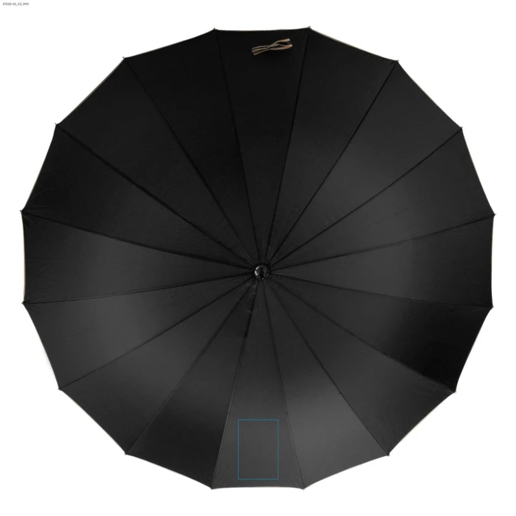 Parasol EVITA 16 panelowy czarny