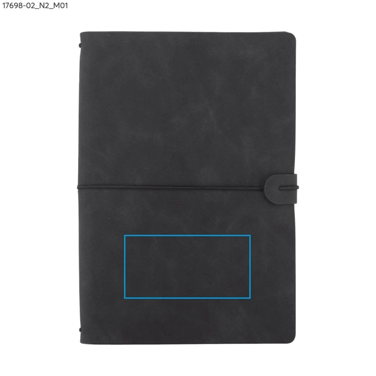 Notes RETRO A5 czarny