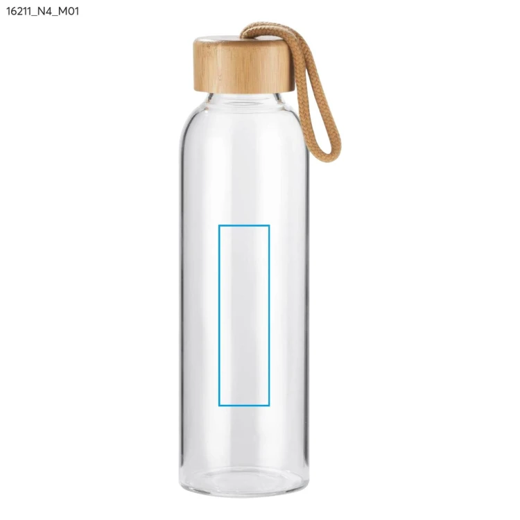 Butelka szklana VIDO 560 ml przezroczysty