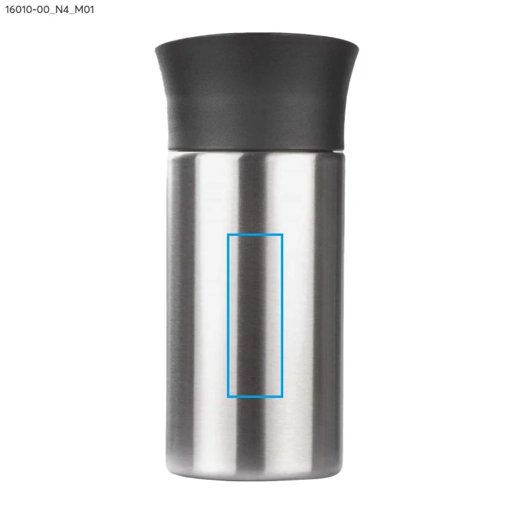 Kubek termiczny EDDY 300 ml srebrny