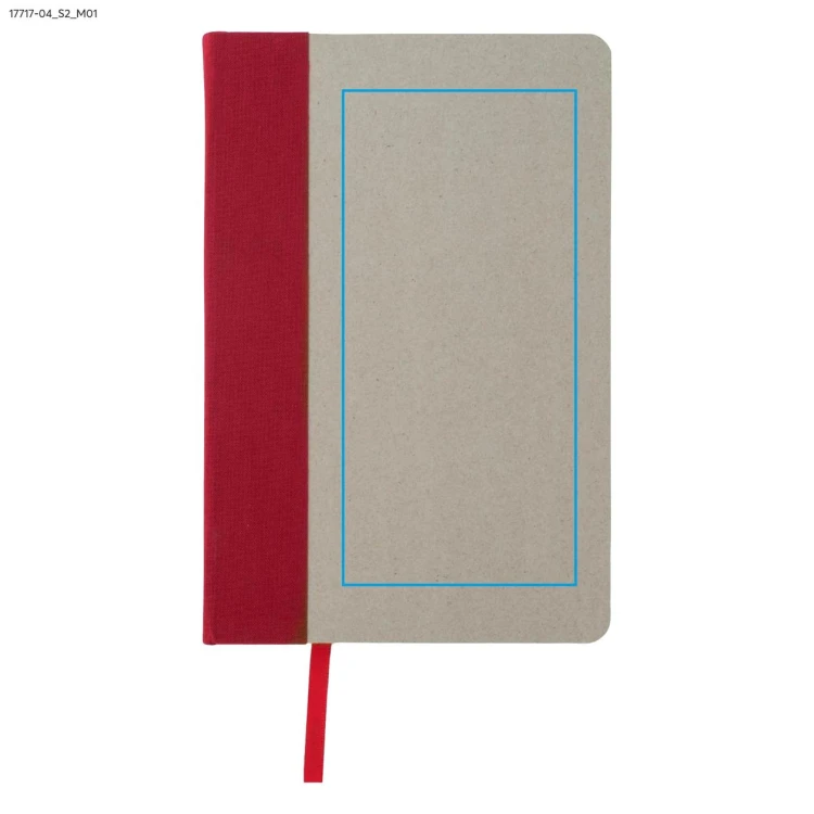 Notes KLAPP A5 czerwony
