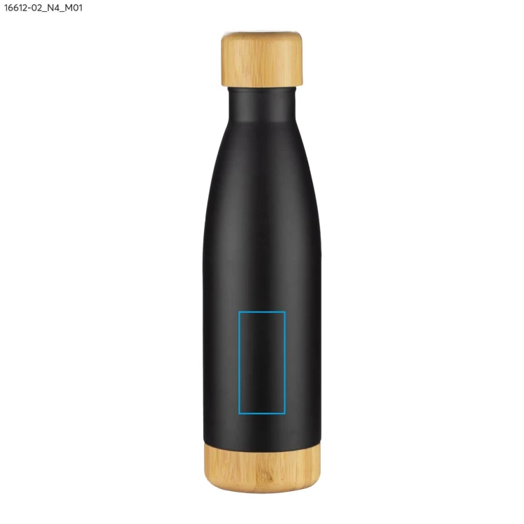 Butelka termiczna TILLI 500 ml czarny