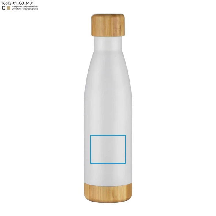 Butelka termiczna TILLI 500 ml biały