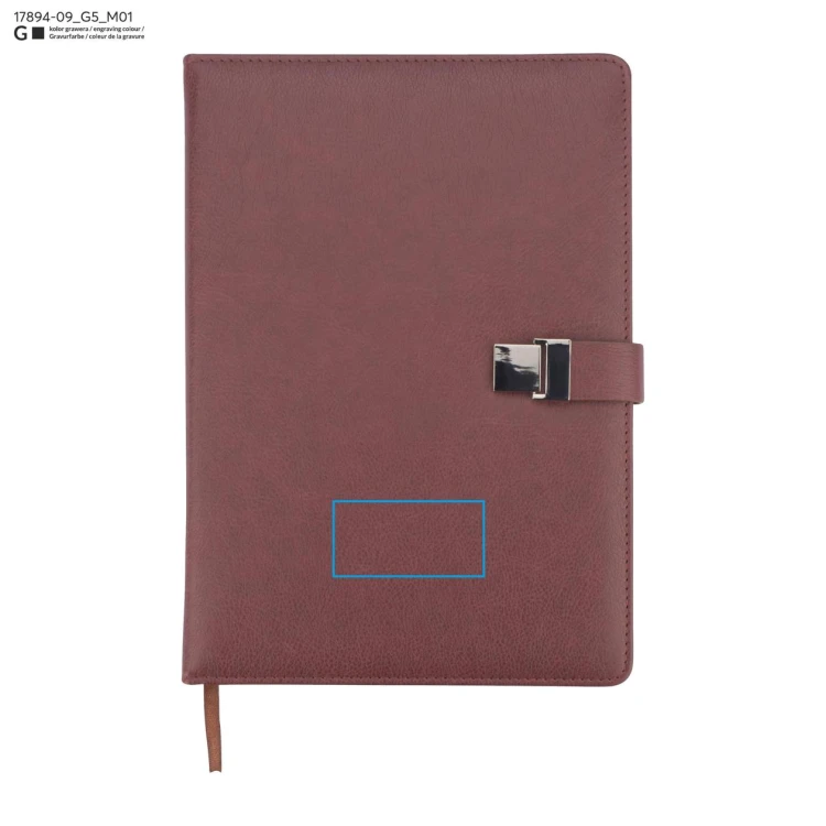 Notes IDELO B5 brązowy