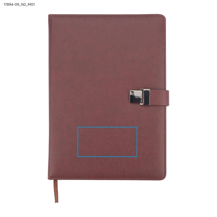 Notes IDELO B5 brązowy