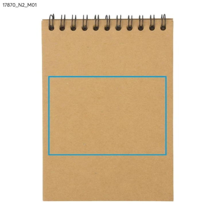 Notes zdrapywanka GRAFI brązowy