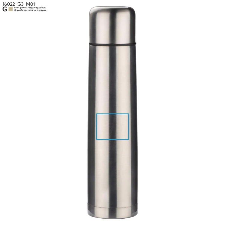 Termos OLAF 1000 ml srebrny