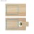 Pamięć USB WOODCART 16 GB brązowy