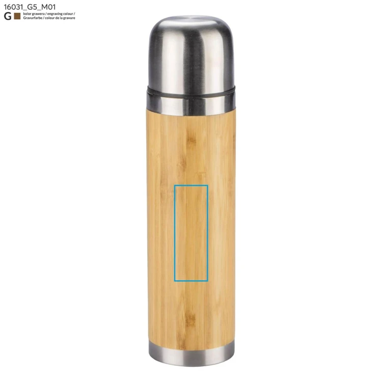 Termos BAMBI 500 ml beżowy (naturalny)