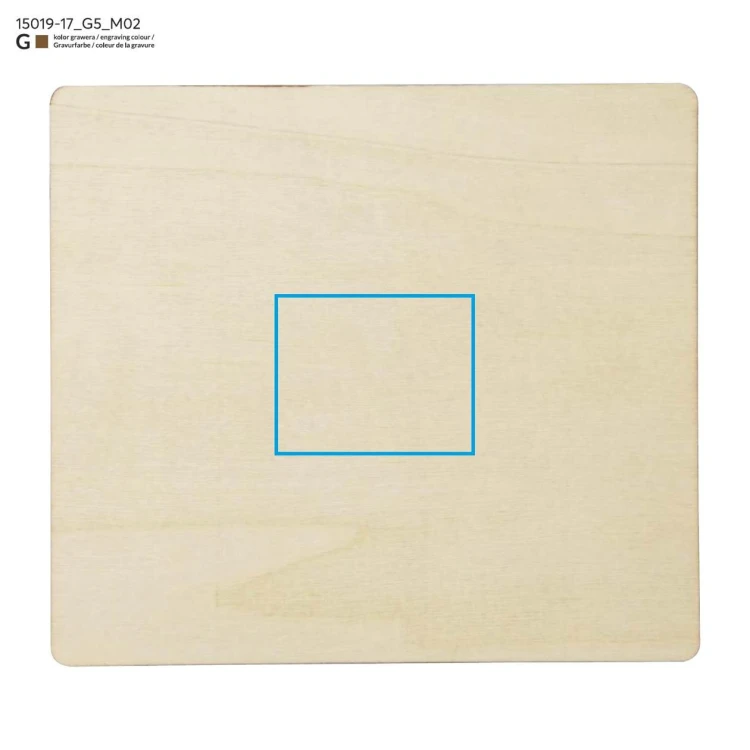 Puzzle drewniane WOODSY beżowy (naturalny)