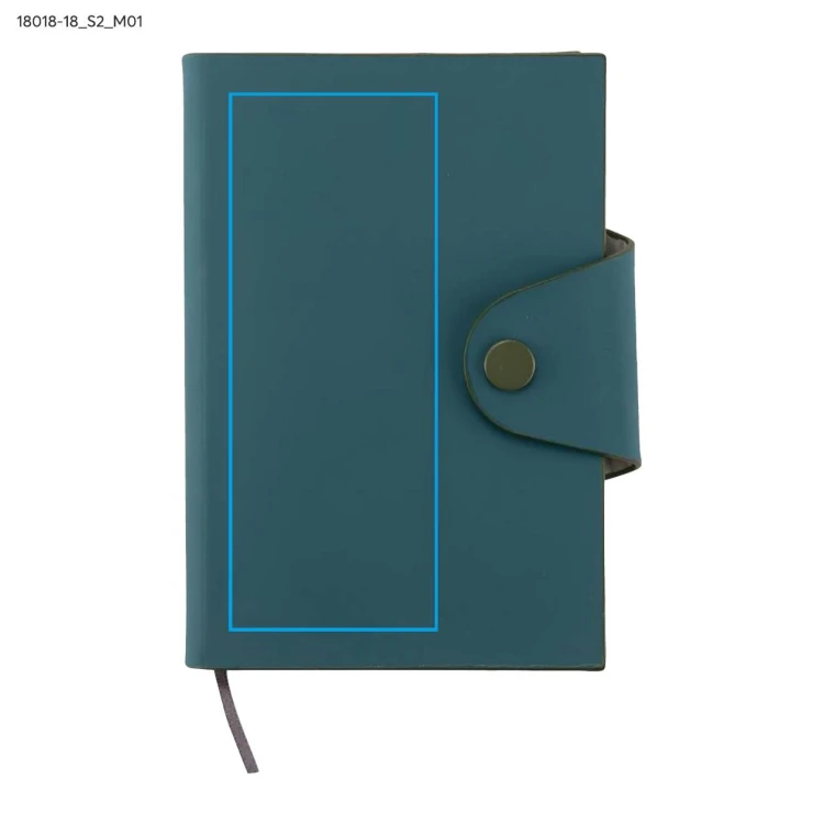 Notes MISI A6 zielony butelkowy