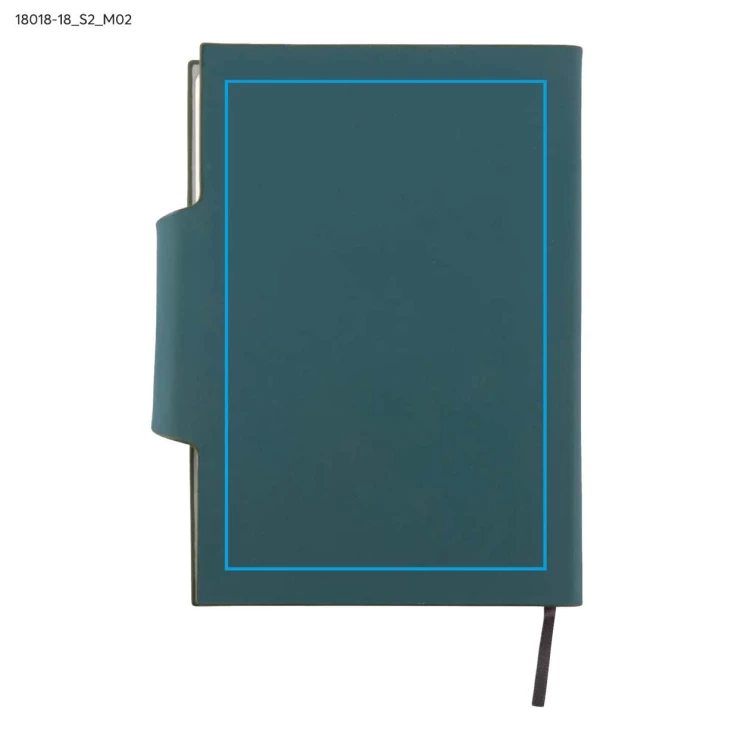 Notes MISI A6 zielony butelkowy