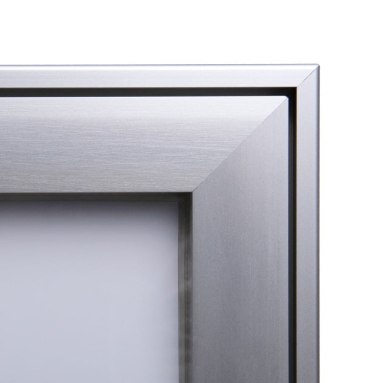 Detal - Gablota magnetyczna SCS 3xA4 66x30 cm zamykana na kluczyk do użytku wewnętrznego gablota wewnętrzna i zewnętrznego gablota ogłoszeniowa gablota informacyjna tablica ogłoszeń tablica informacyjna